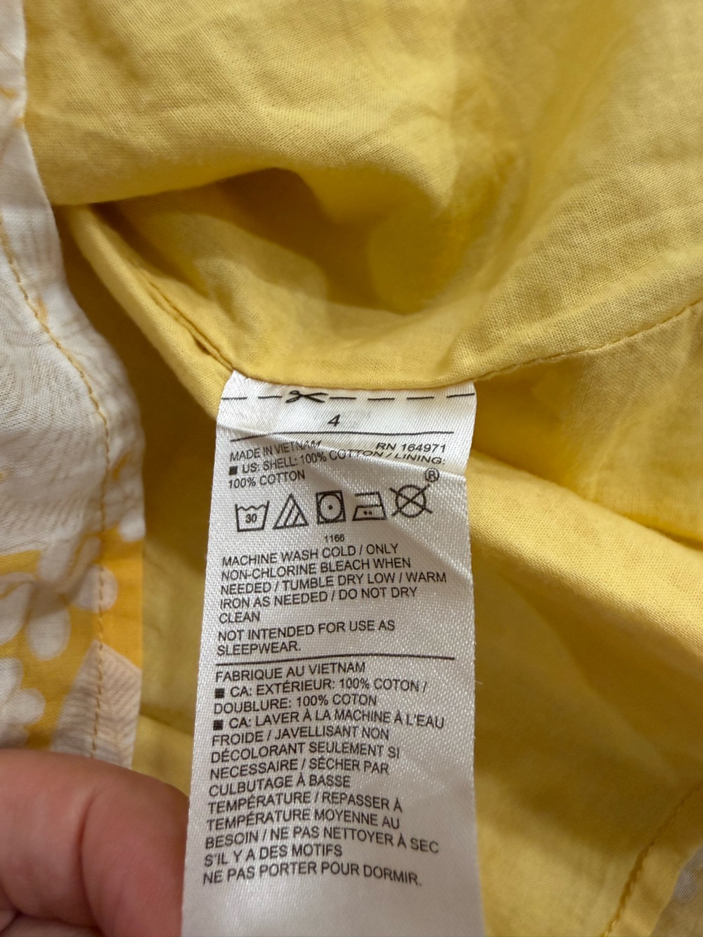 Janie and Jack Emily Floral Smocked Sundress Yellow White Sunshine Preppy Size 4 - Picture 7 of 10
